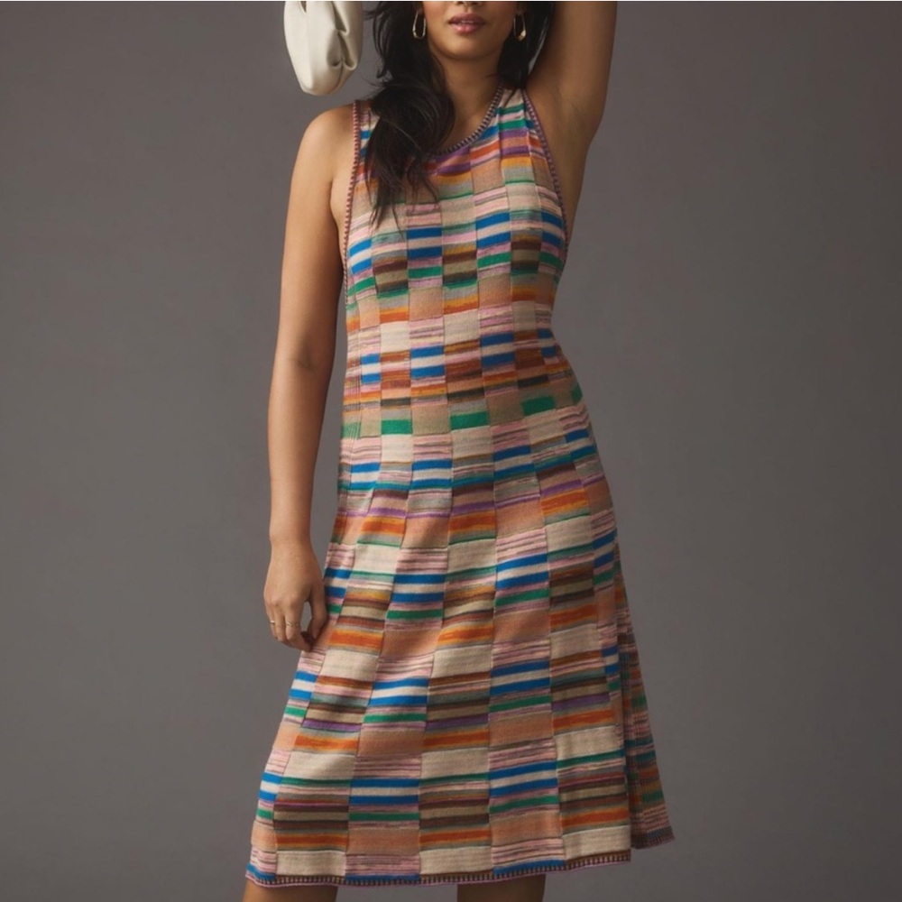 Daily Practice by Anthropologie Colorblock Sweater Dress